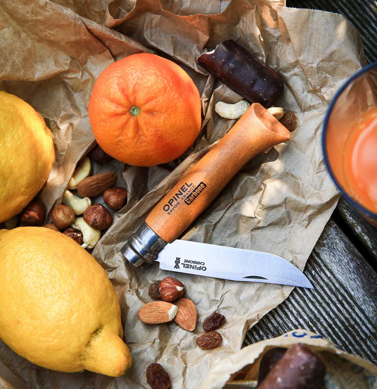 Opinel No. 7, Beech, Folding Knife