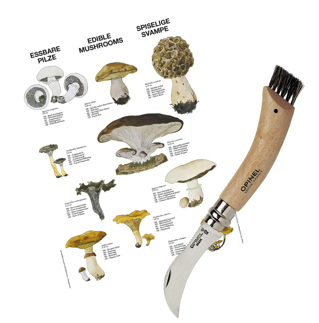 Opinel Mushroom Set