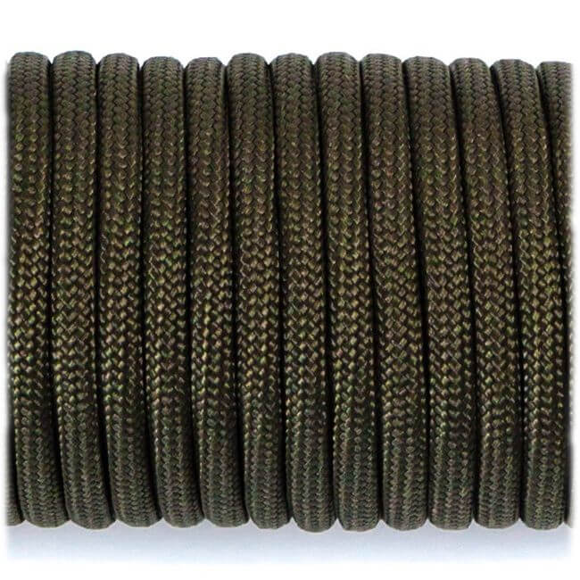 Paracord 550, ArmyGreen, 10 meters