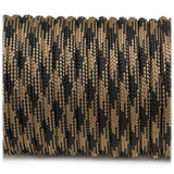 Paracord 550, Coyote Black, 10 meters