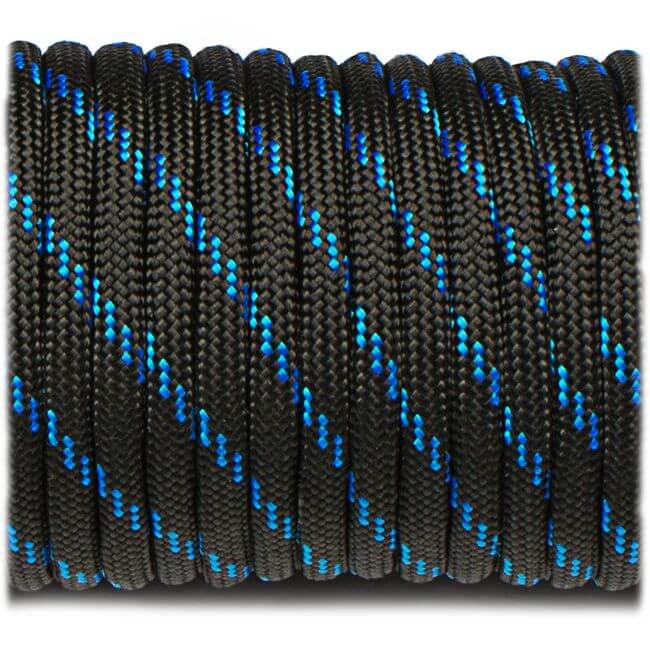 Paracord 550, Thin Blue Line, 10 meters