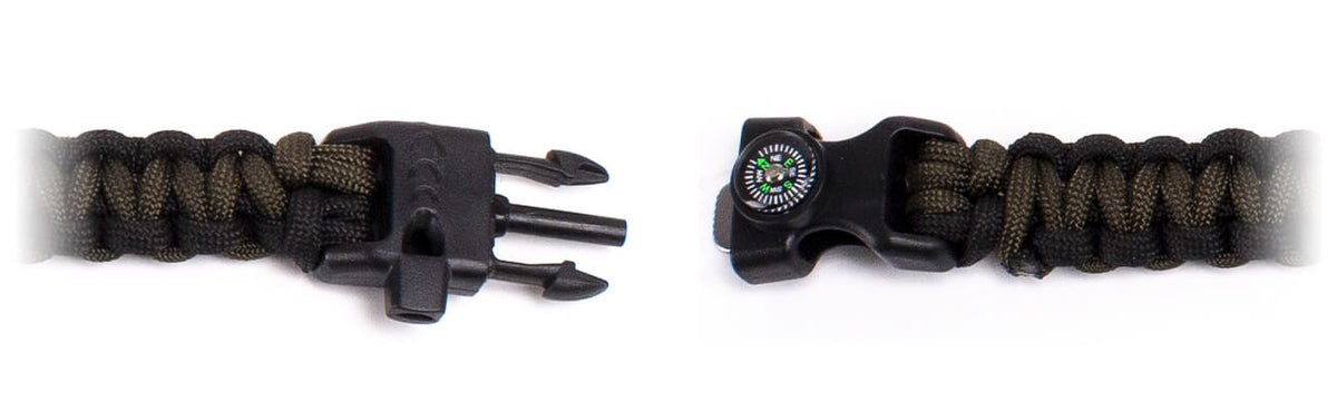 Cobra Bracelet, Black/Green