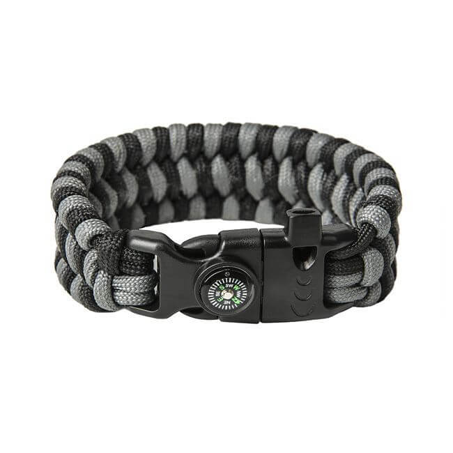 Trilobite Bracelet, Black & Grey