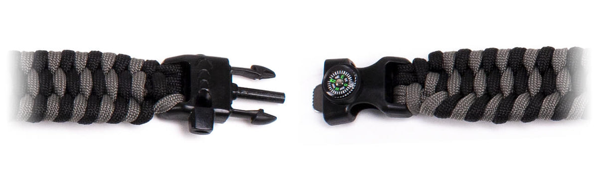 Trilobite Bracelet, Black & Grey