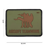 Patch, PVC, Airsoft Teamwork