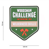 Patch, PVC, Woodsman Challenge