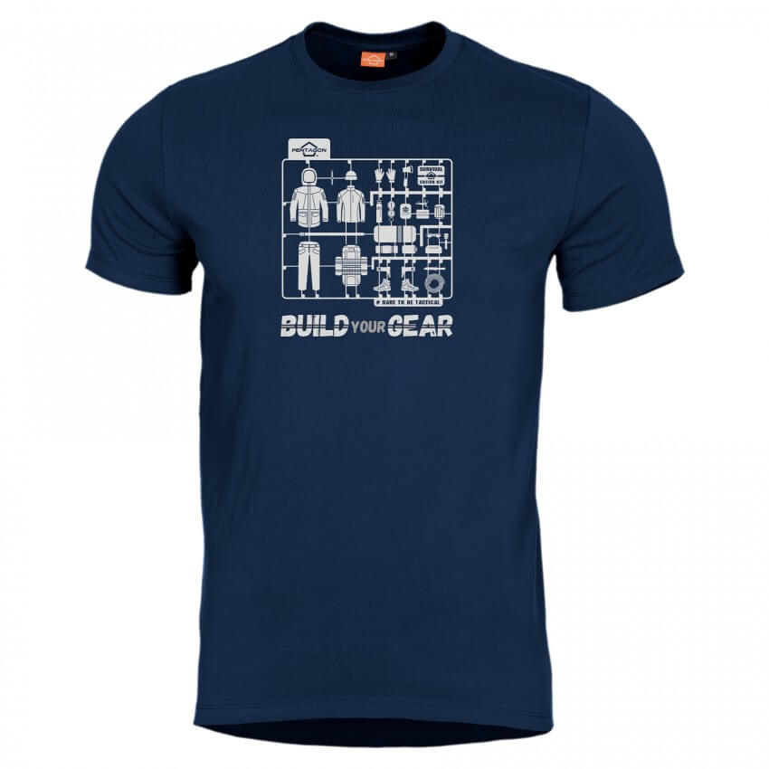 Pentagon Ageron T-Shirt, Build Your Gear, Midnight Blue