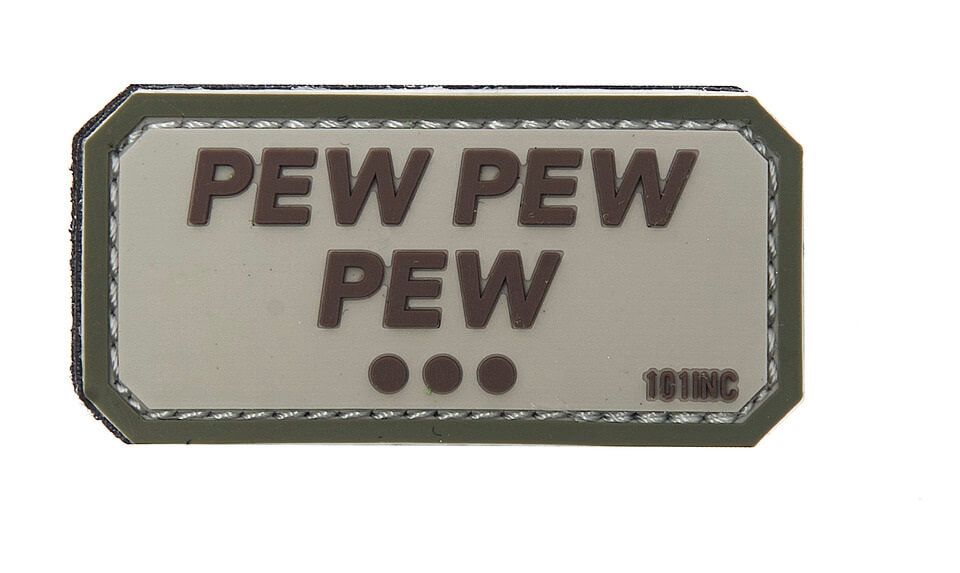 PVC Patch, Pew Pew Pew Pew