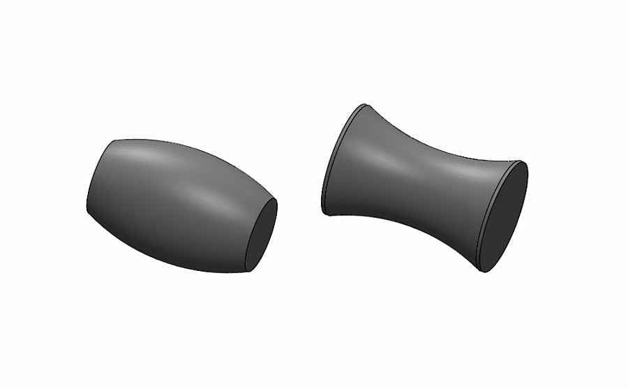 RA CNC Hop-Up Spacers Sæt, B