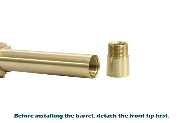 Ra-Tech Ksc G18c Cnc outer barrel in Gold
