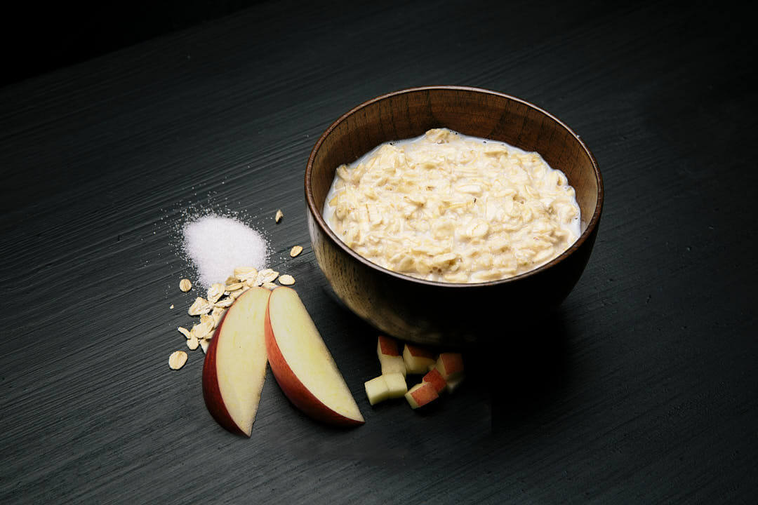 Real Field Meal, Oatmeal with apple and cinnamon