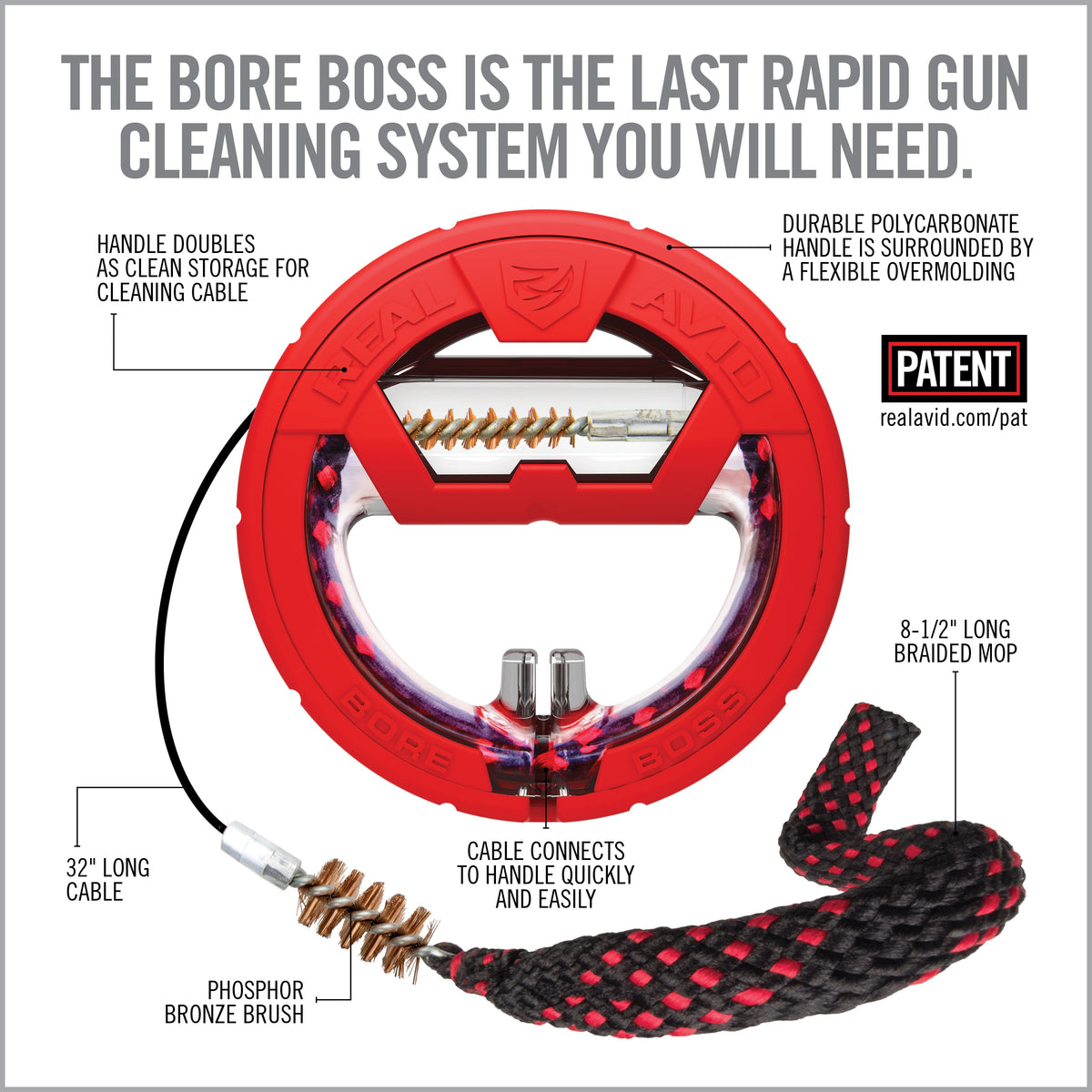 Real Avid Bore Boss Løbsrenser, .17/4,5 mm – billede 2