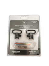 Grey Oak Strap hangers including screws