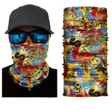 HH Neck Scarf, Written Grafitti