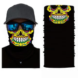 HH Neck Gaiter, Mexican Skull