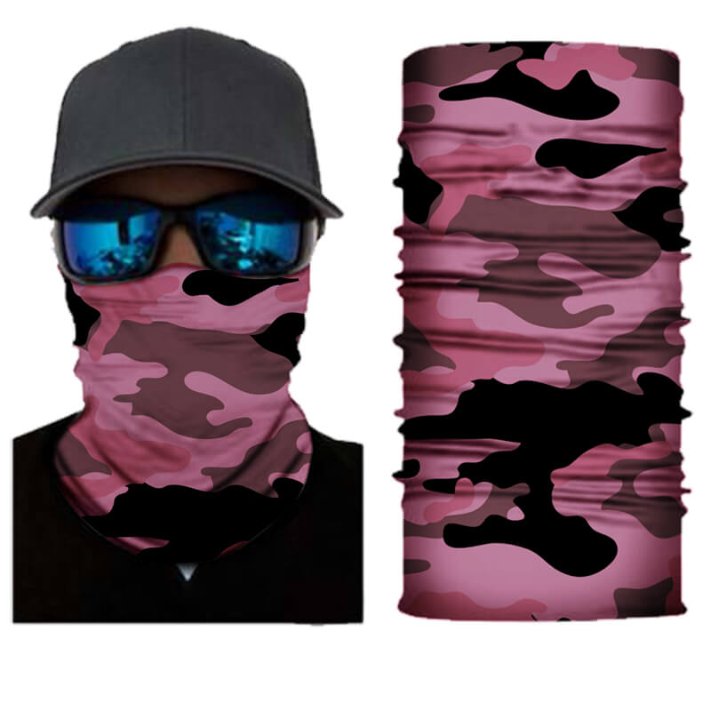 HH Neck Scarf, Pinkish Camo