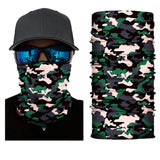 HH Neck Scarf, Green/Grey Camo