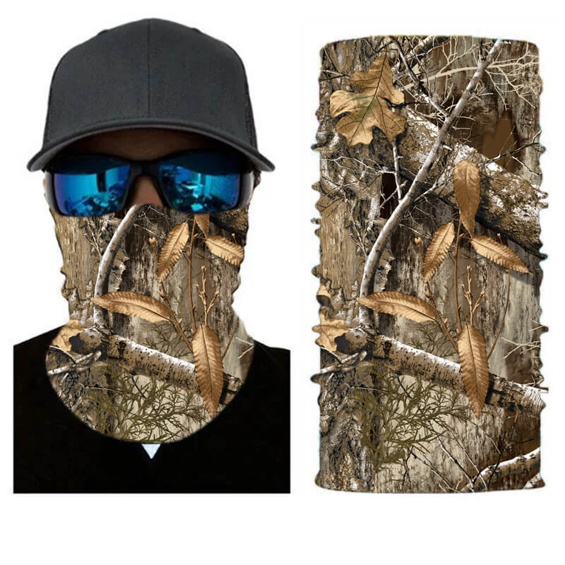 HH Neck Gaiter, Tree Real Camo