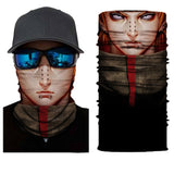 HH Neck Gaiter, Angry Anime