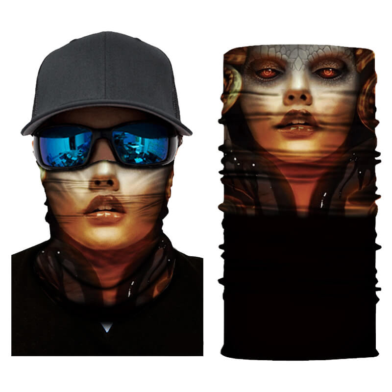 HH Neck Gaiter, Demon Woman