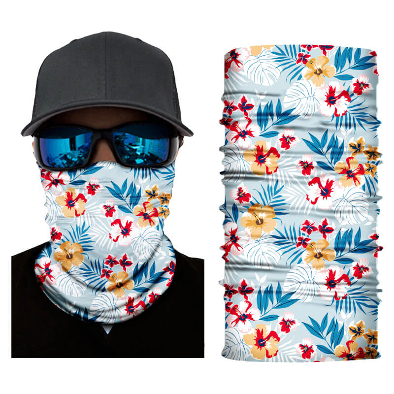 HH Neck Scarf, Hawaii Flowers