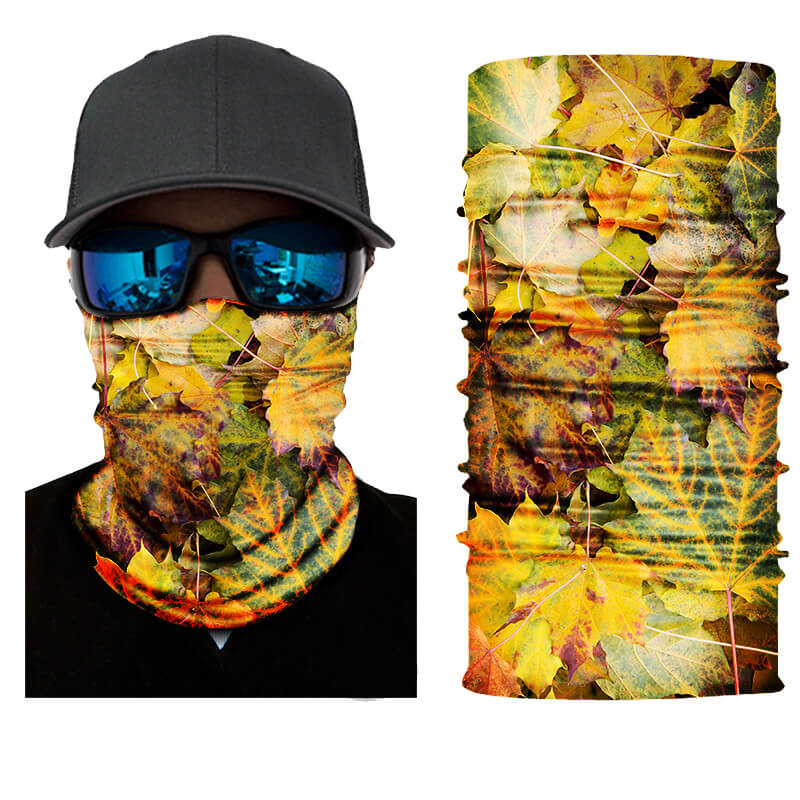HH Neck Scarf, Leaves