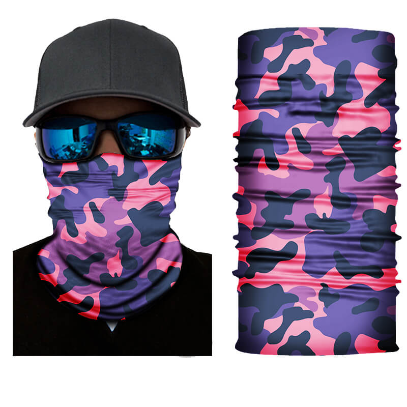 HH Neck Scarf, Colorful Camo