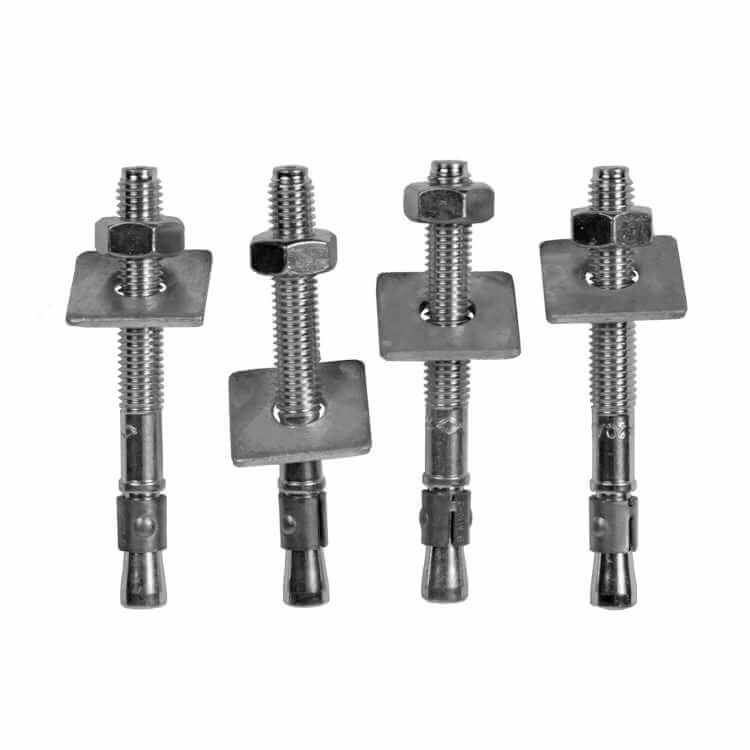 Bolt set for Concrete, 4 pcs.