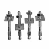 Bolt set for Concrete, 4 pcs.