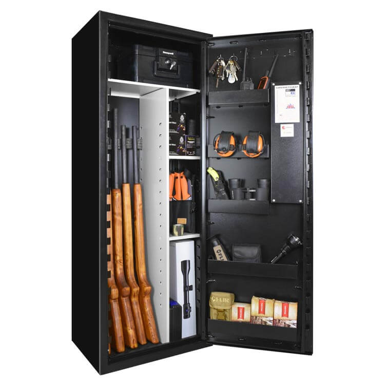 SP88E Colored gun cabinets, Combination lock