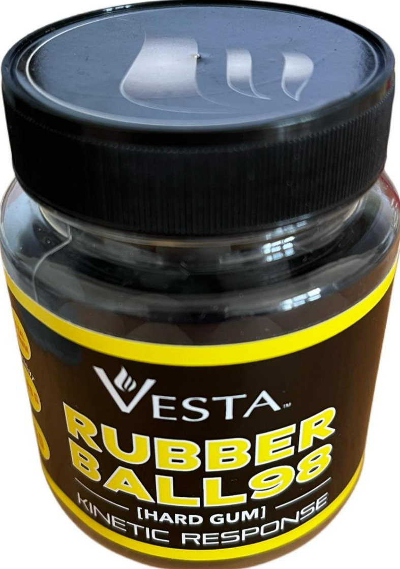 Vesta Hard 98 Gummikugler, .50, 50 stk