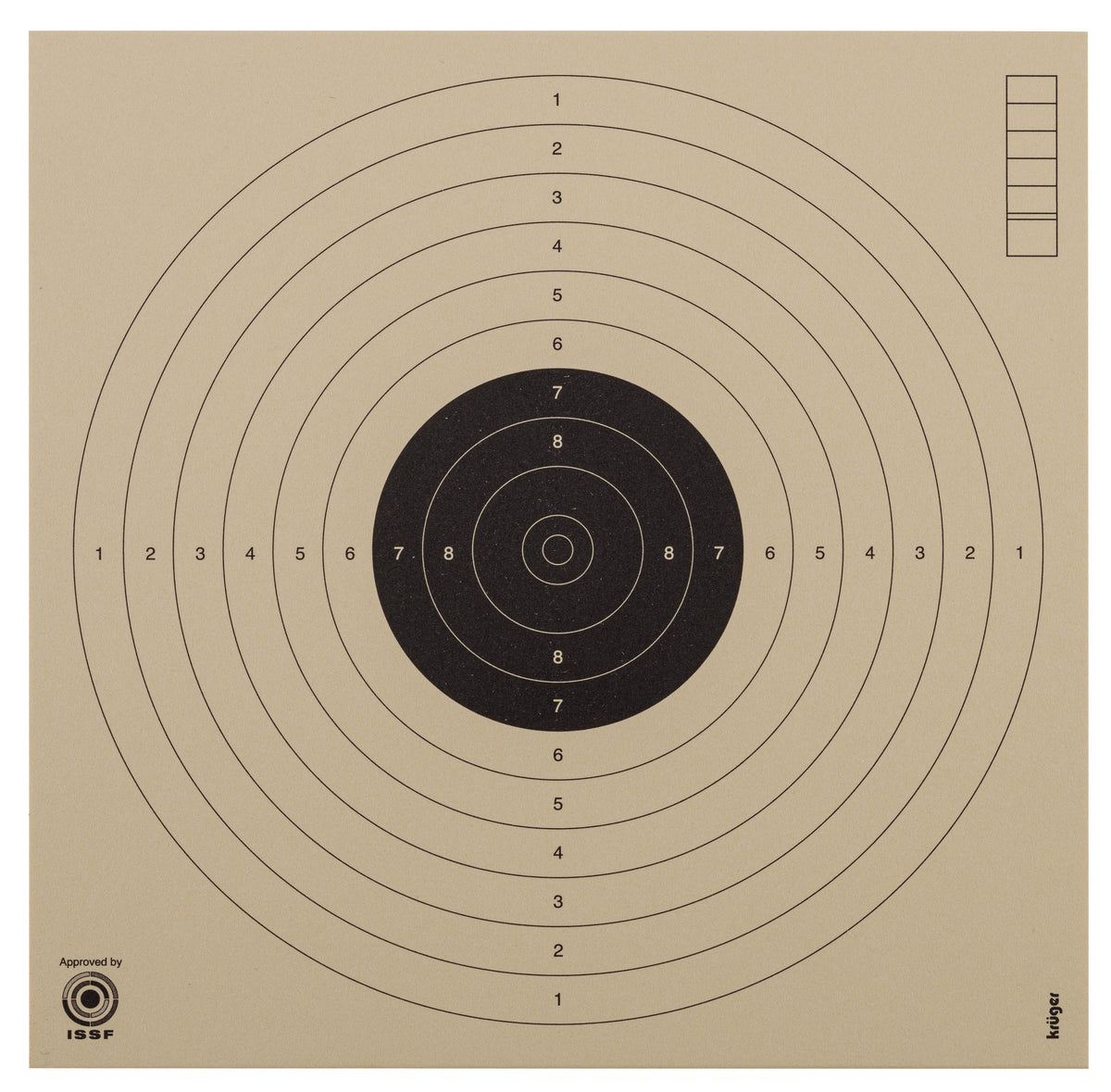 Shooting targets 17x17, 100 pcs.