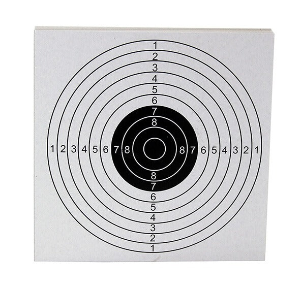 HH Shooting Targets, White, 100pcs