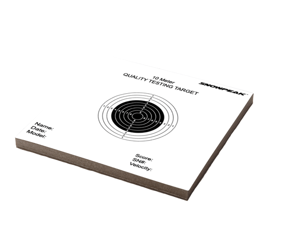 HH Shooting Targets, 10 meters, 100pcs