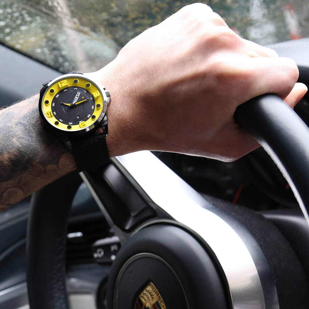 Sparco Alain Watch, Yellow