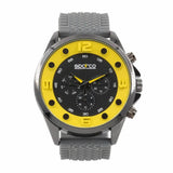 Sparco Fernando Clock, Yellow