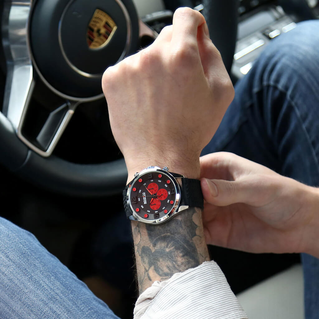 Sparco Fernando Watch, Red