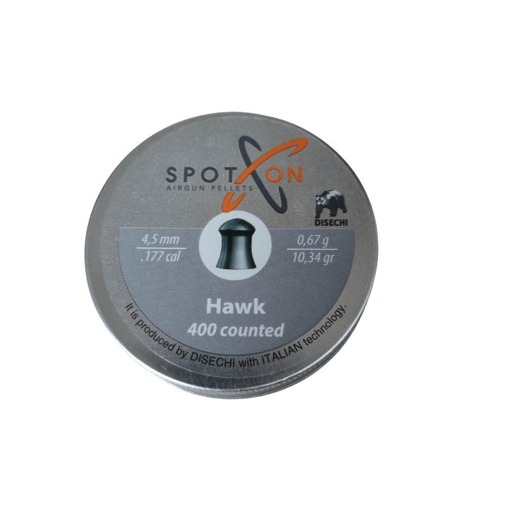 Spot On Hawk Shot, 400 pcs, 4.5mm (.177)
