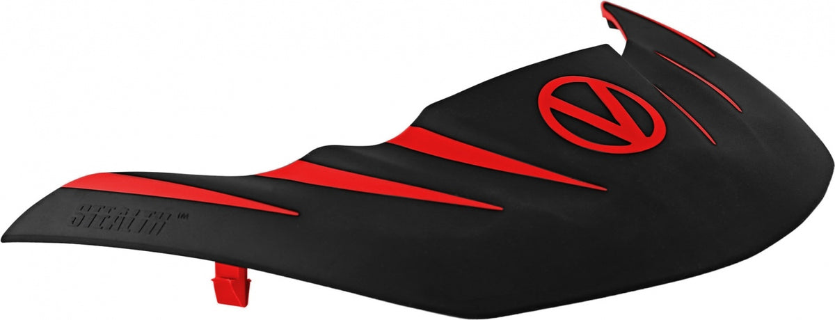 Stealth Visor for VIO masks, Red/Black
