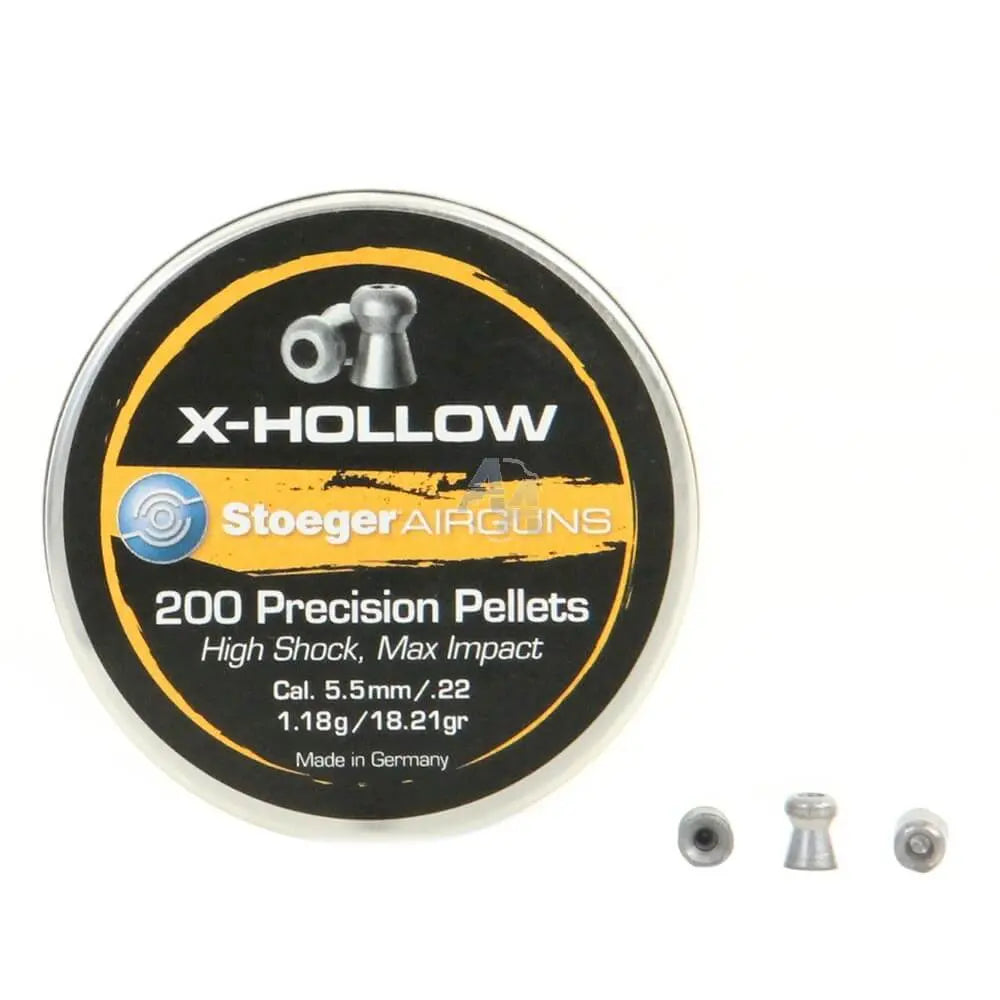 Stoeger X-Hollow Hagl, 200 stk, 5,5 mm (.22) Stoeger Airguns