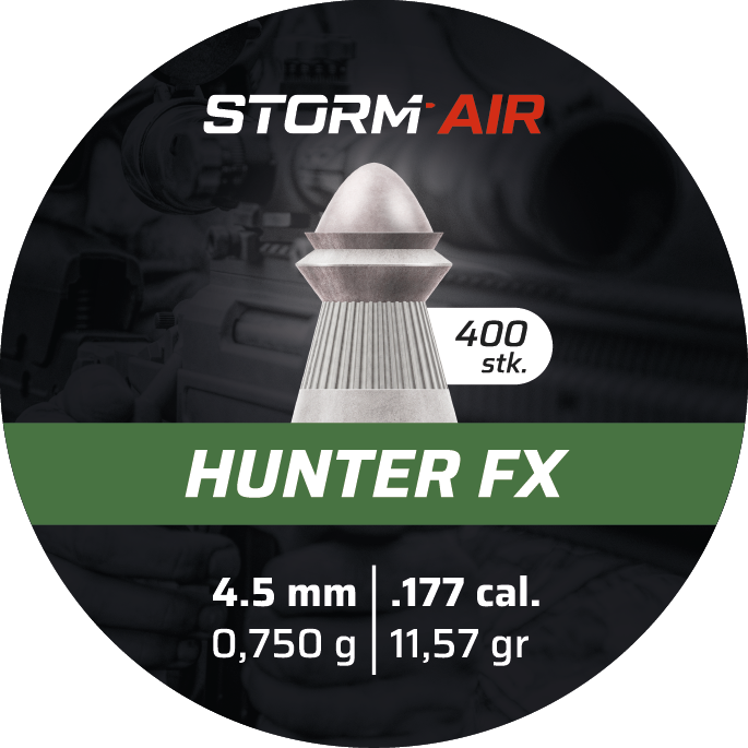 Storm Air Hunter FX, 4.5 mm, 400 pcs