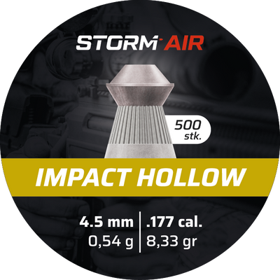 Storm Air Impact Hollow, 4.5 mm, 500 pcs