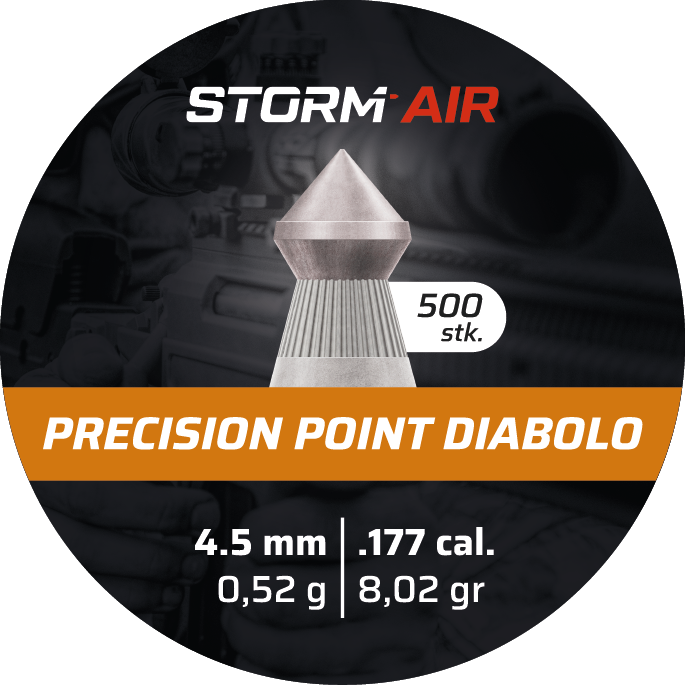 Storm Air Precision Point Diabolo, 4.5 mm, 500 pcs