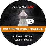 Storm Air Precision Point Diabolo, 4.5 mm, 500 pcs