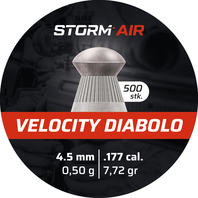 Storm Air Velocity Diabolo, 4.5 mm, 500 pcs