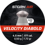 Storm Air Velocity Diabolo, 4.5 mm, 500 pcs