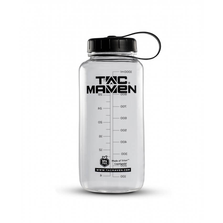 Tac Maven Norman Tritan Bottle, Clear