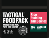 Tactical Foodpack, Rice pudding with berries
