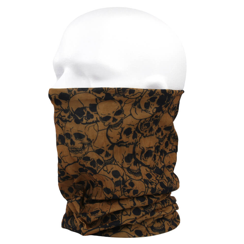 Tactical Wrap with skull and crossbones Coolmax