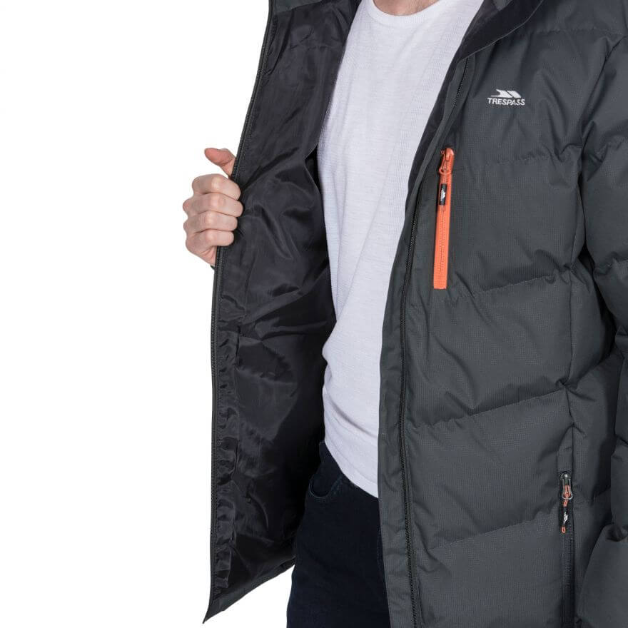 Trespass Blustery Jacket, Ash